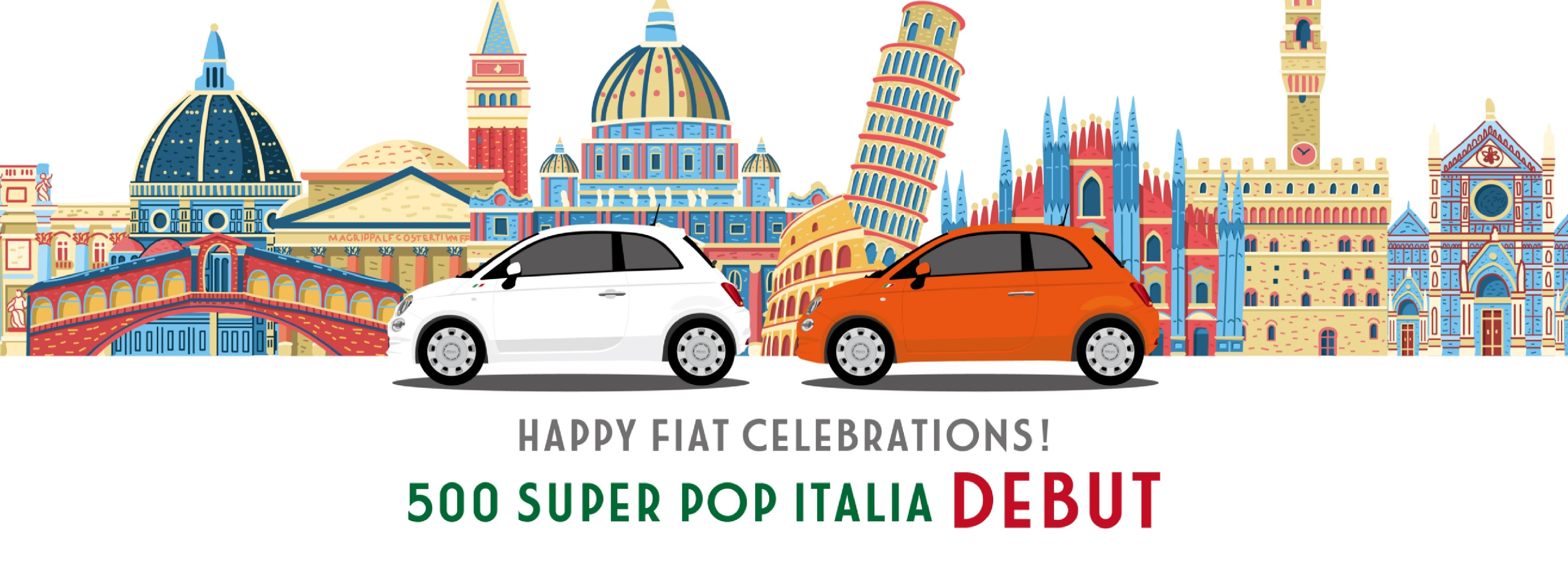 FIAT 500 Super Pop Italia